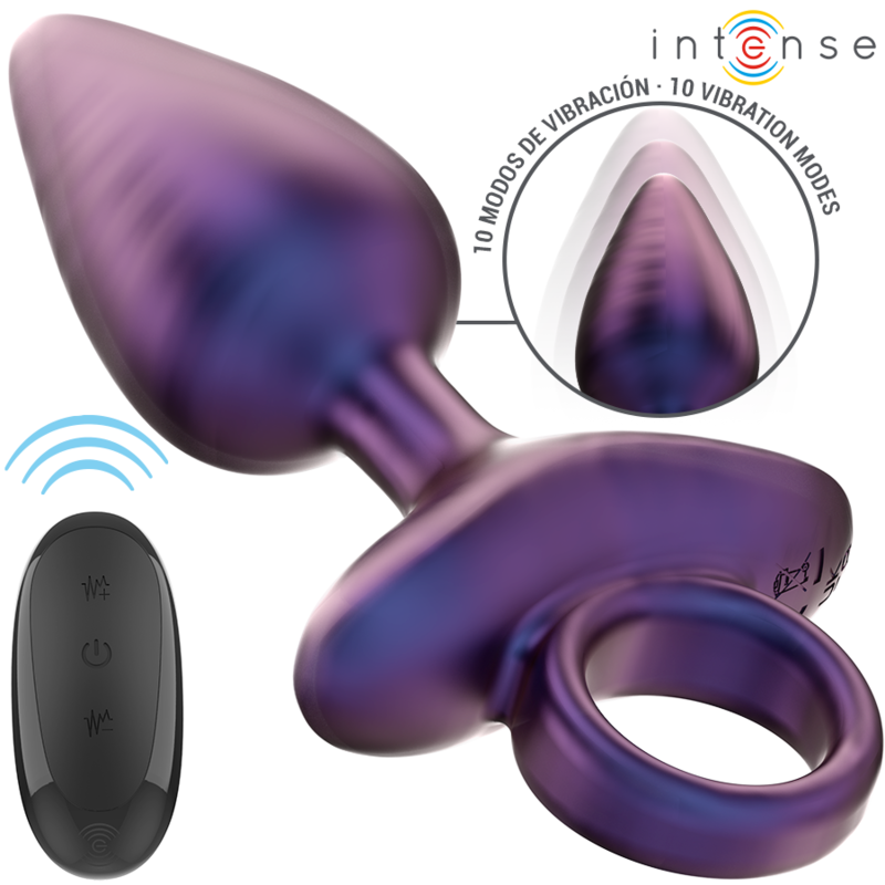 Michael Vibrador Anal Plug Modelo 2 Controle Remoto - Intense