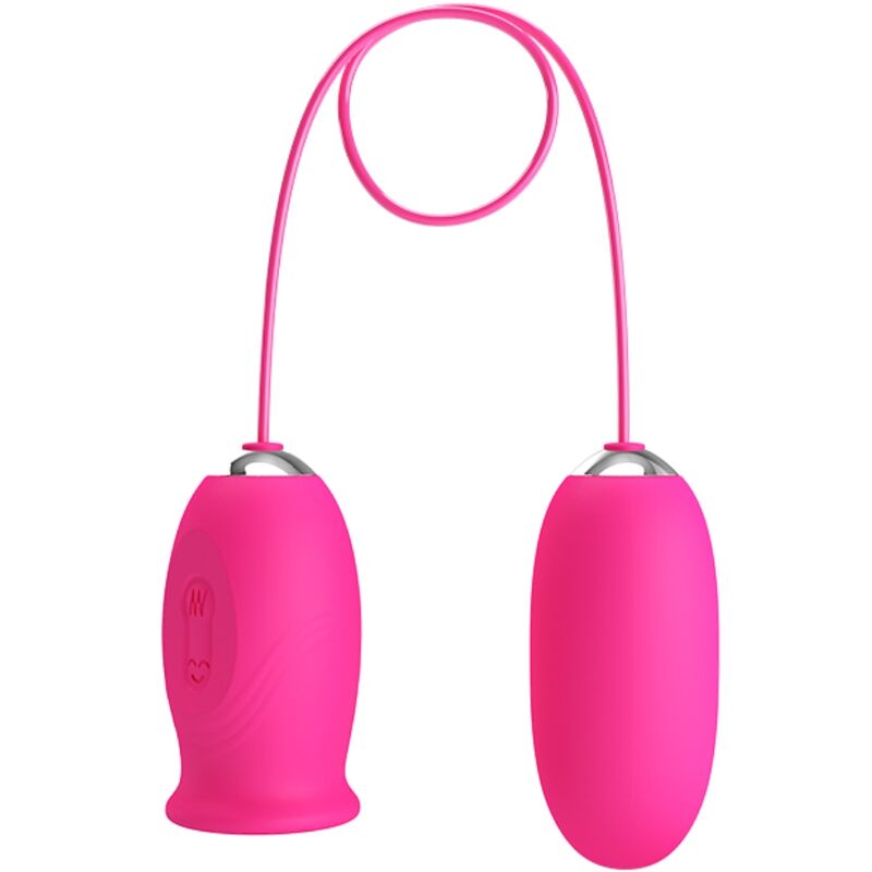 Ovo Vibrador Daisy + Língua Estimulante De Clitóris Rosa - Pretty Love