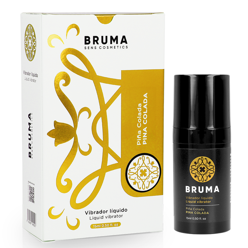 Vibrador Líquido Ultra Deslizante Pina Colada 15 ml - Bruma
