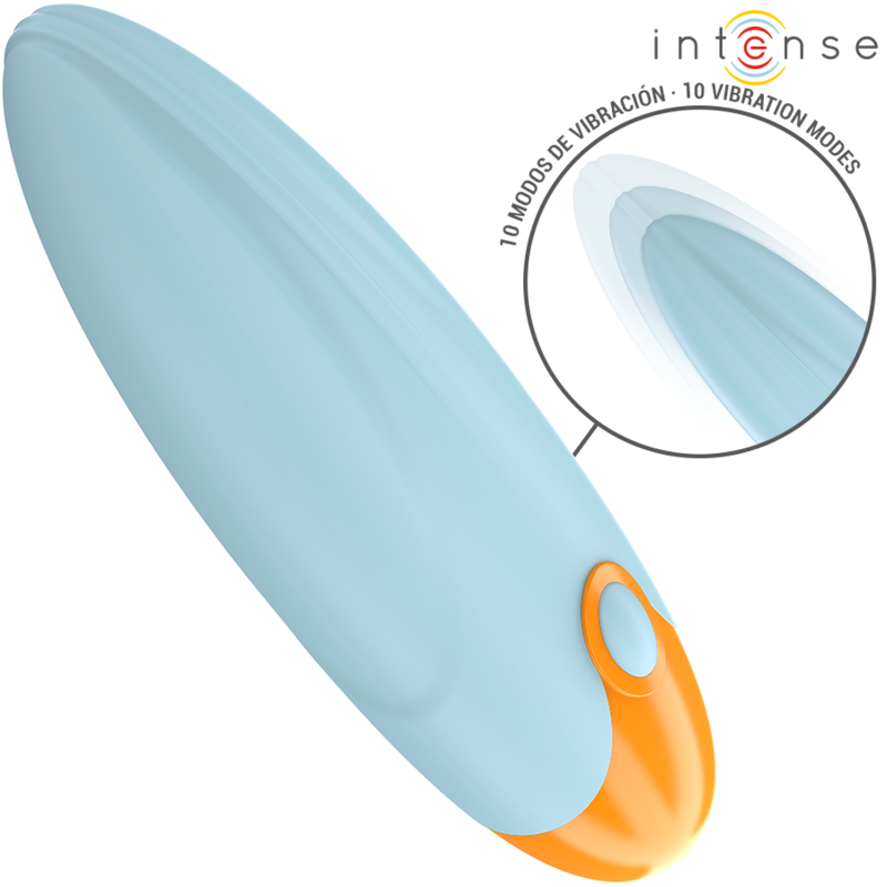 Mike Vibrating Bullet 10 Vibrações Azul - Intense