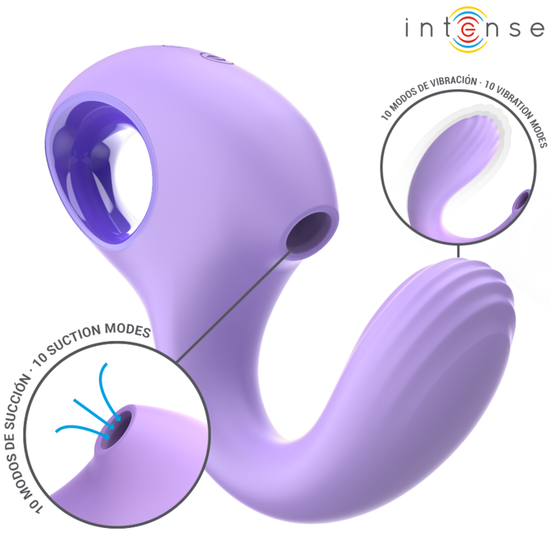 Baxter Vibrador E Estimulador Violeta - Intense