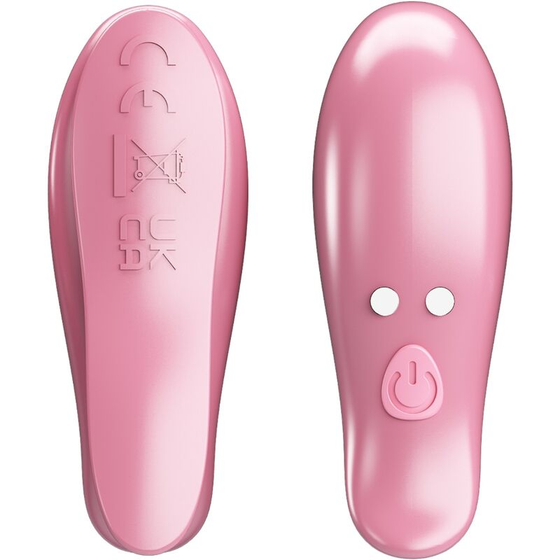 Cailey Nipple Clamps 10 Vibrações Controle Remoto Rosa - Pretty Love