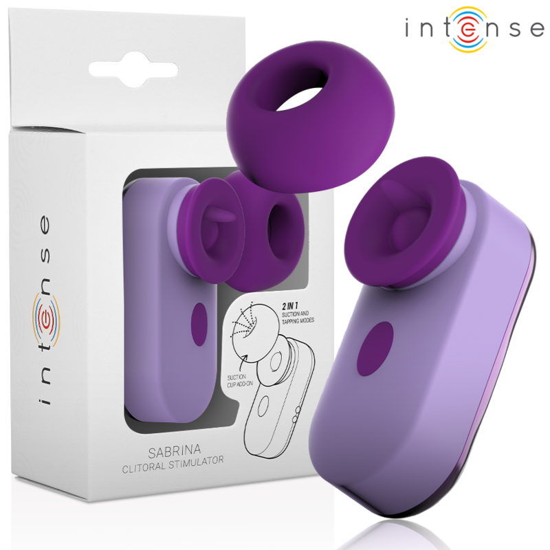 Estimulador De Clitóris Sabrina Roxo - Intense