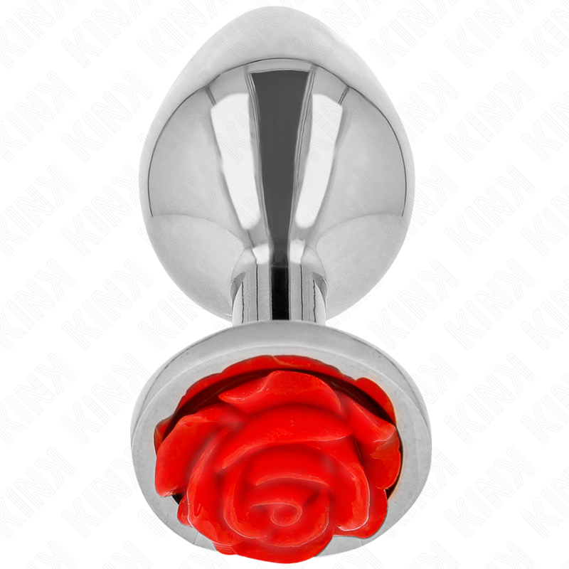 Plug Anal Rosa Vermelho Tamanho - M - Kink