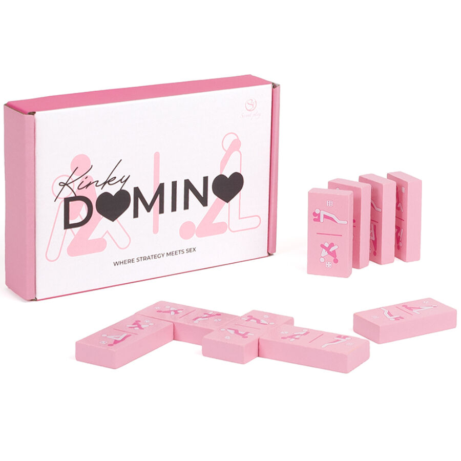 Jogo De Dominó De Madeira Kinky - Secretplay
