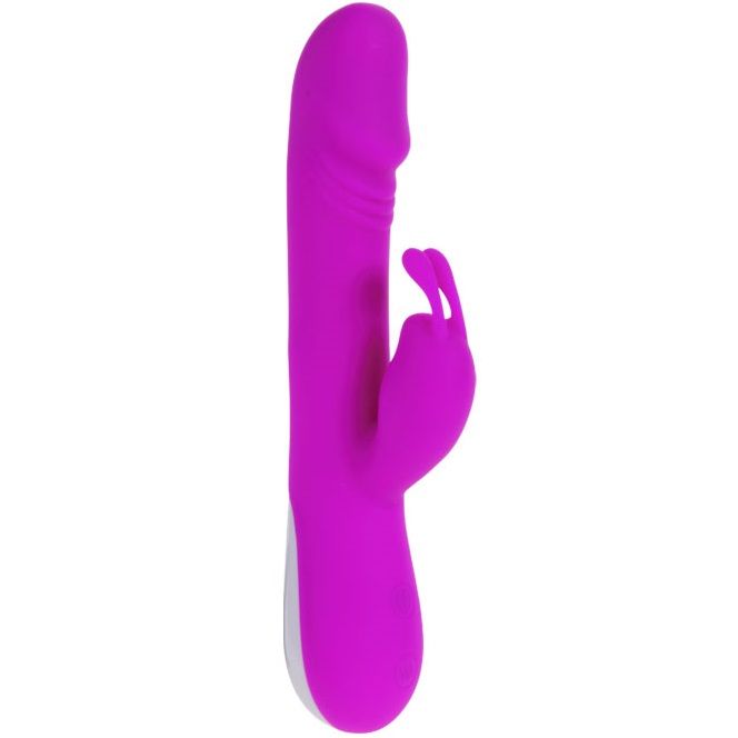 Vibrador Robert Com Estimulador De Clitóris - Pretty Love