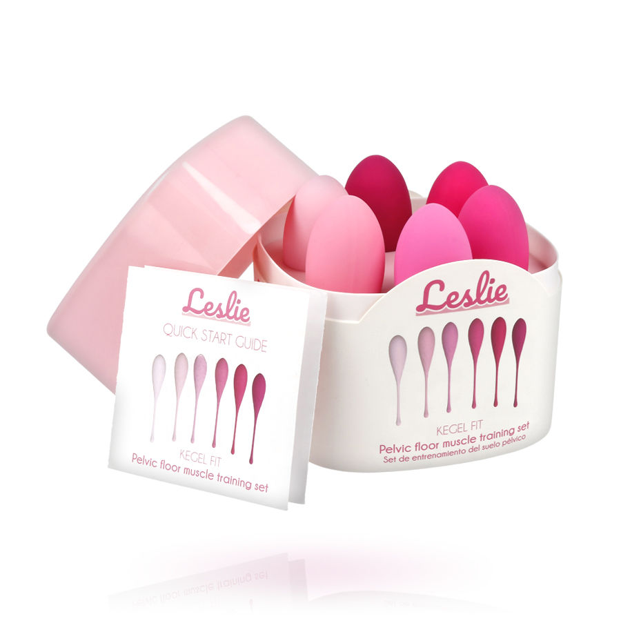 Kegel Fit Pelvic Muscle Training Conjunto 6 Pcs - Leslie