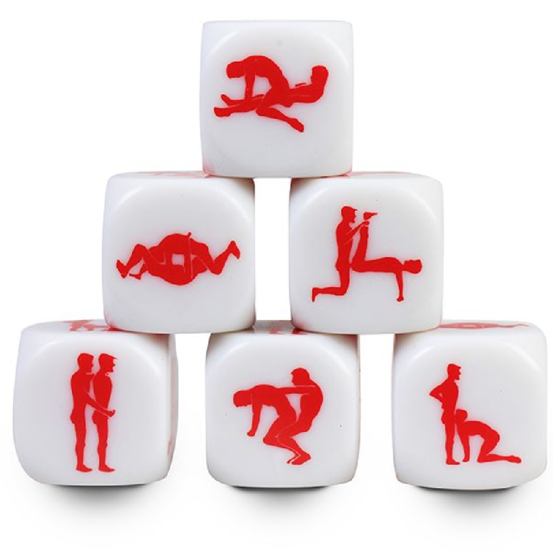 Dados Kamasutra Gay 25 Mm - Secretplay
