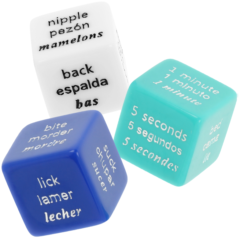 Jogo De Dados Eróticos Es/Fr/En - Waterfeel