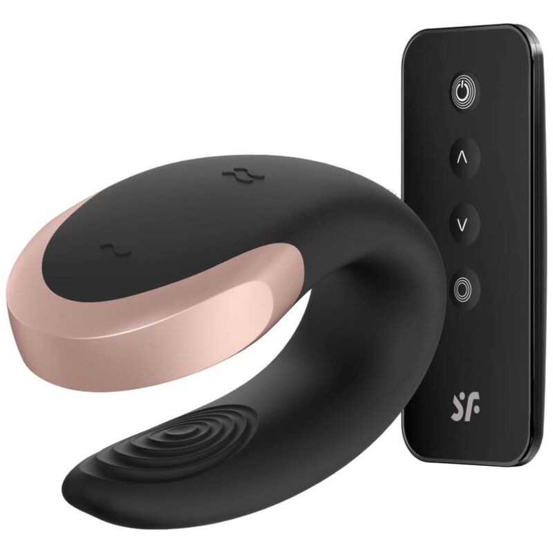 Vibrador Double Love Luxury Partner Preto - Satisfyer
