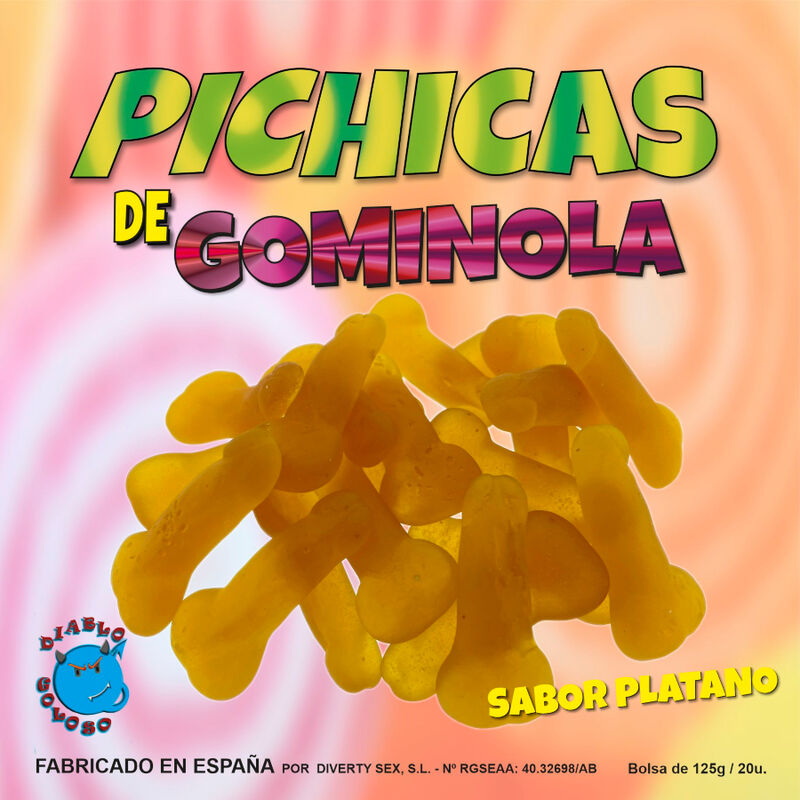 Diablo Goloso - Fatias De Goma De Banana