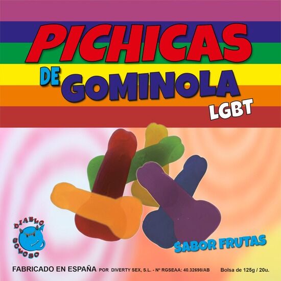 Frutas Do Pênis Gomas Lgbt - Pride