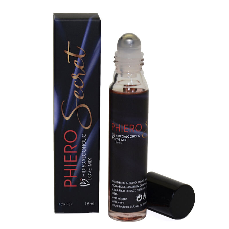 500 Cosmetics - Phiero Secret Natural Inodorless Combinação Hormônios Sexuais Femininos 15 Ml