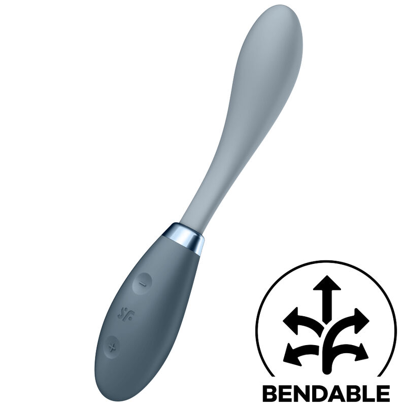 Multi Vibrador G-Spot Flex 3 Cinza - Satisfyer