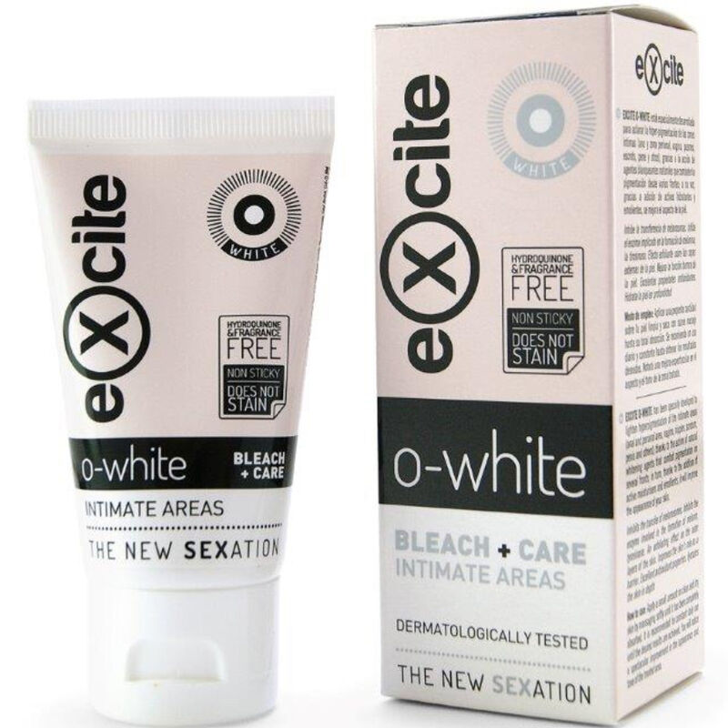 O White Bleach + Cuidado Áreas Íntimas 50 ml - Excite