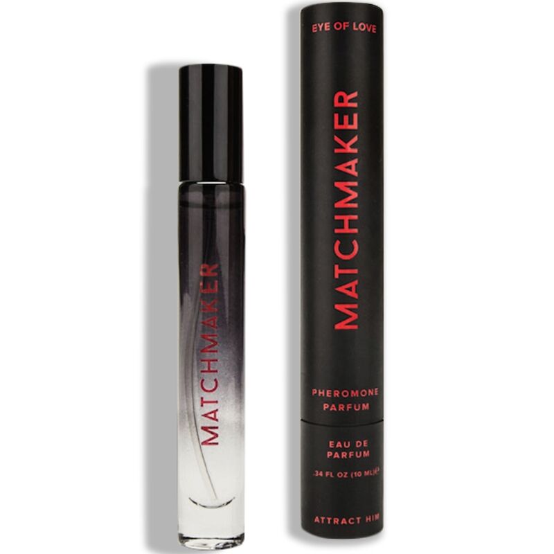 Matchmaker Black Diamond Lgbtq Perfume Feromones Para Ele 10 ml - Olho De Amor