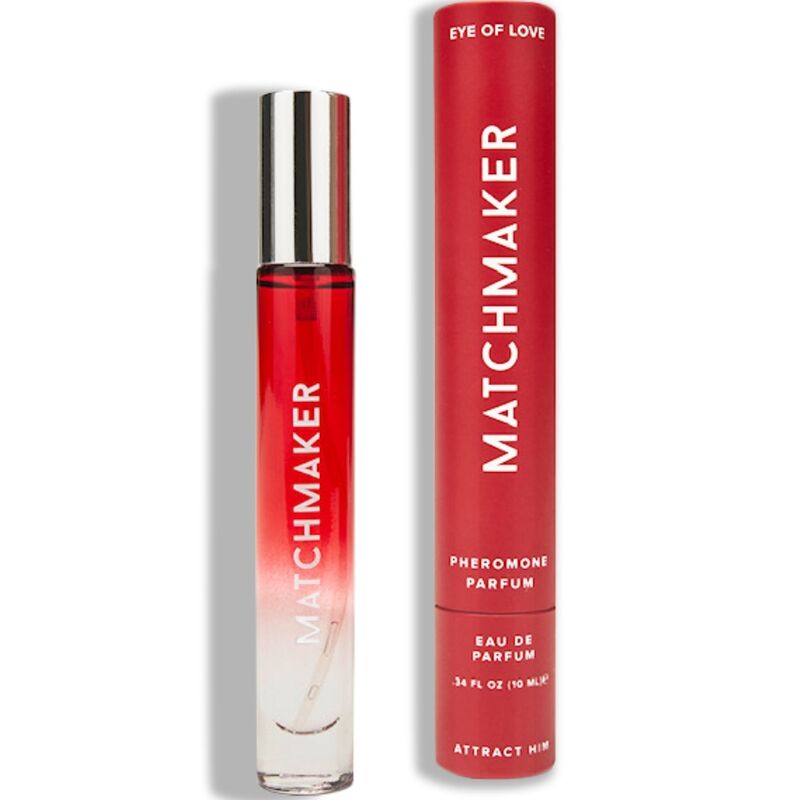Matchmaker Red Diamond Feromone Perfume Atrair Ele 10 ml - Olho De Amor