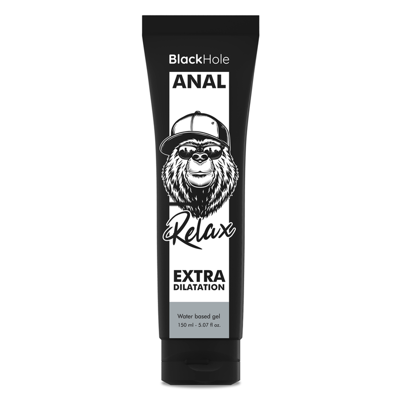 Gel Base De Água Dilatação Anal 150 ml - Black Hole