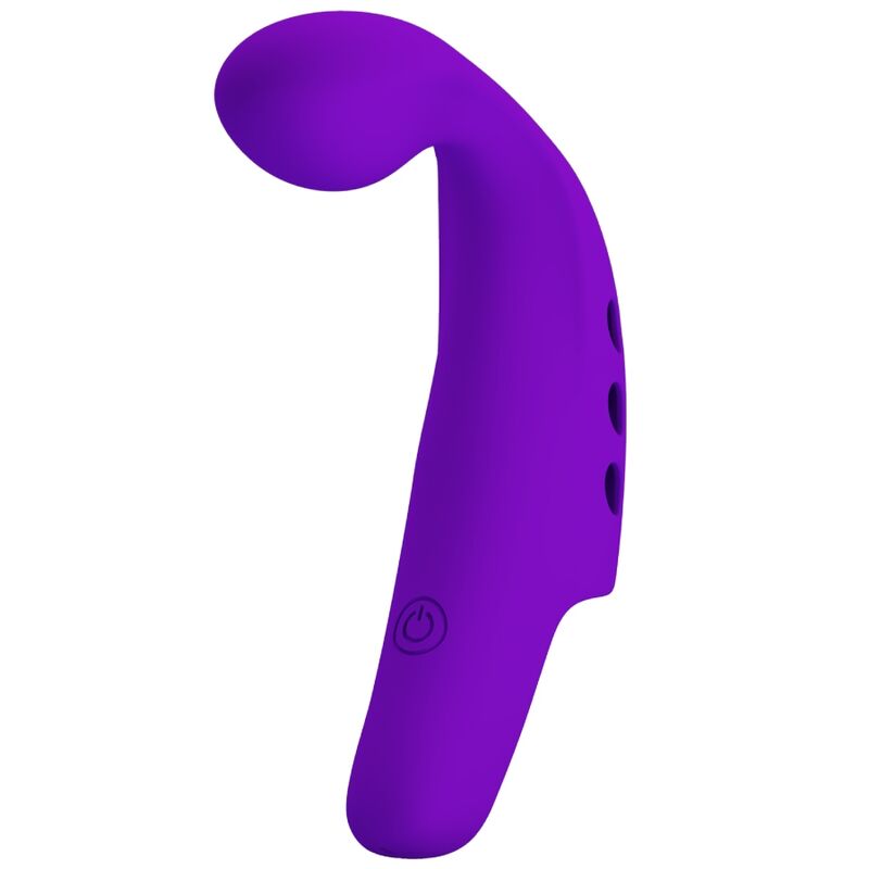 Vibrador De Dedo Recarregvel Gorgon Roxo - Pretty Love