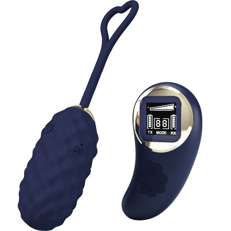 Ovo Vibratório De Controle Remoto Vivian Blue - Pretty Love