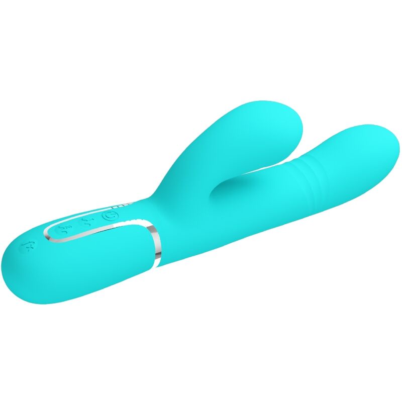 Vibrador Multifunção G-Spot Aqua Verde - Pretty Love