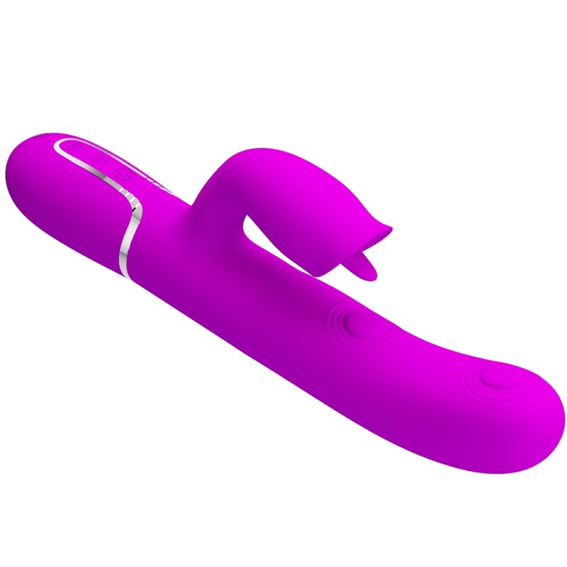 Vibrador De Coelho Com Lambedura Fúcsia - Bonito Amor