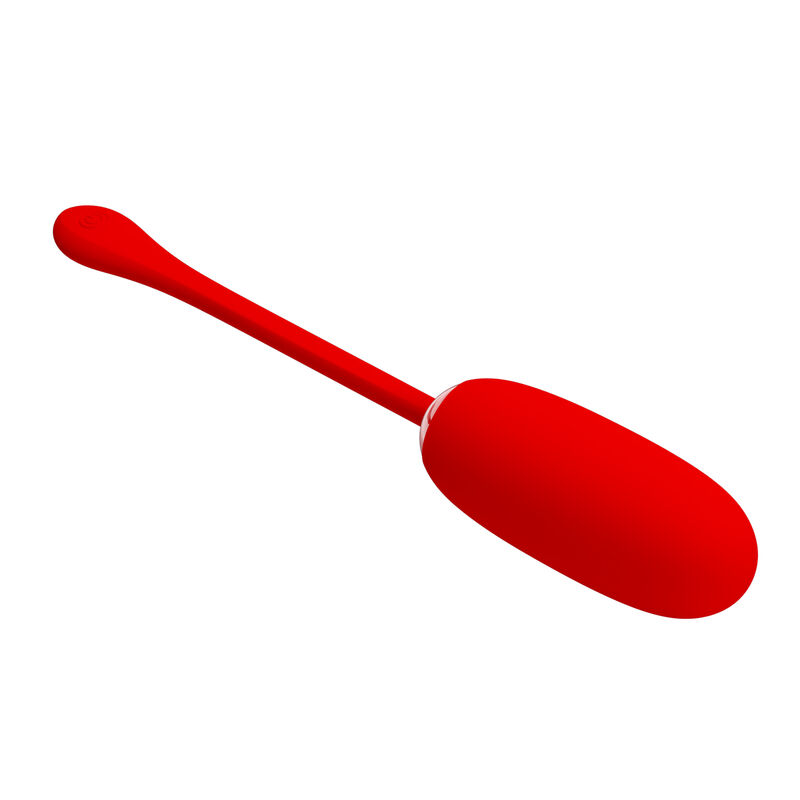 Ovo Vibratório Impermevel-Recarregvel Julius Vermelho - Pretty Love