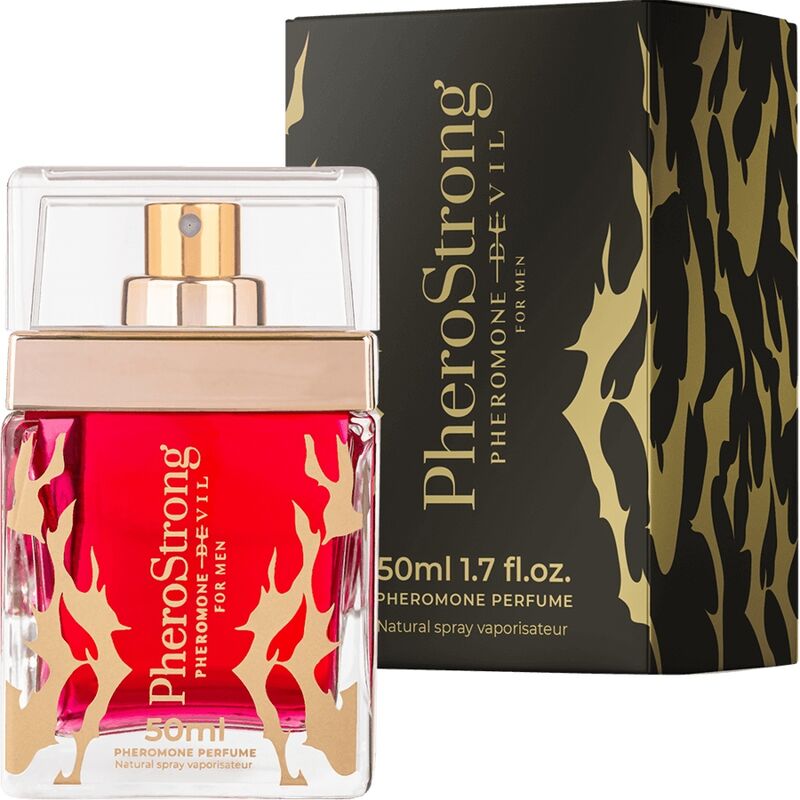 Perfume De Feromônios Devil Para Homem 50 ml - Pherostrong