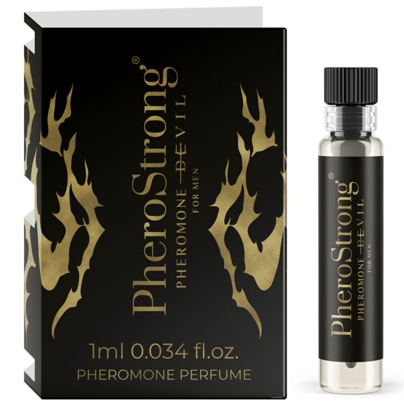 Perfume De Feromônios Devil Para Homem 1 ml - Pherostrong