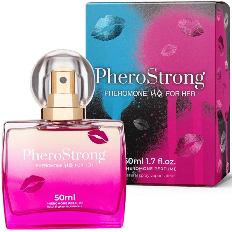 Perfume De Feromônios Hq Para Ela 50 ml - Pherostrong