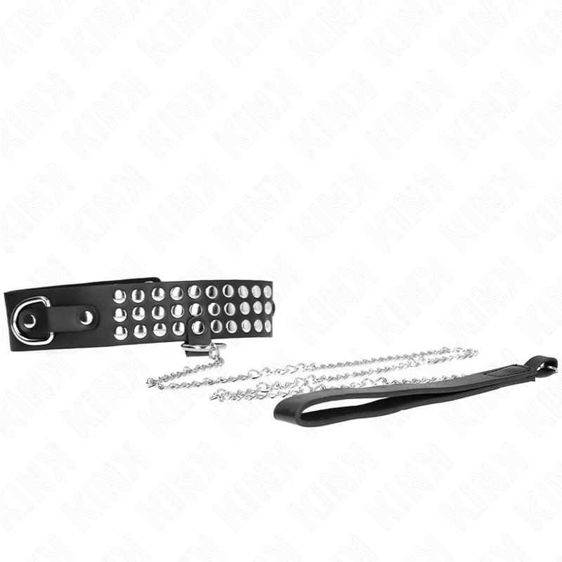 Colar Com Alça 65 Cm Com Brilhante Ajustável 37-42 Cm X 5,3 Cm - Kink