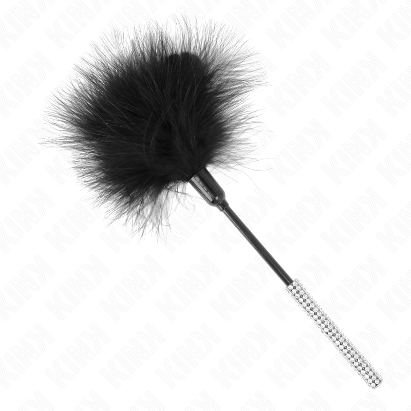 Penas De Cócegas Com Cabo De Strass 27 Cm - Kink