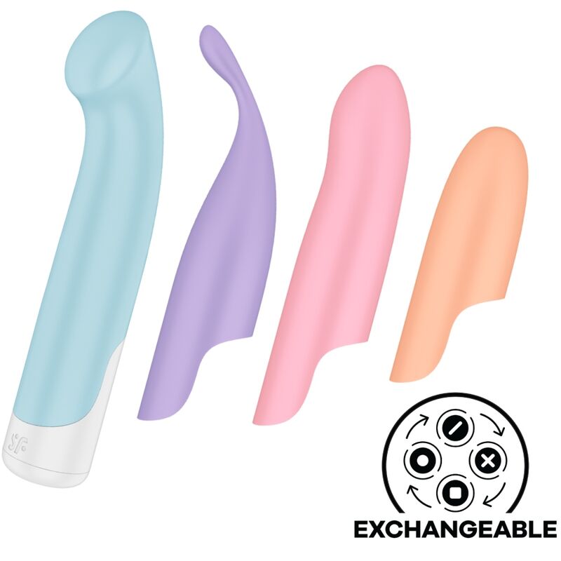 G-Spot Wave 4 12 Vibrações Programa Vibrador Cinza Escuro - Satisfyer