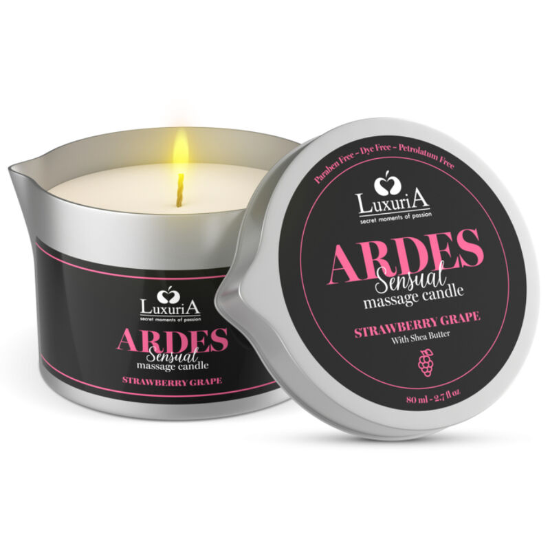 Vela De Massagem De Uva - Intimateline Luxuria