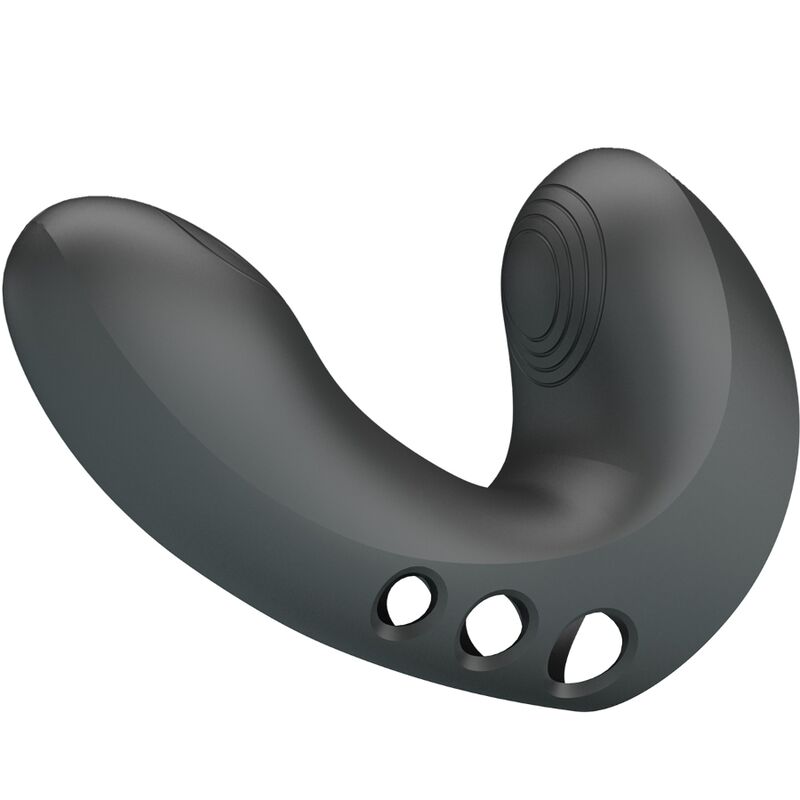 Vibrador De Dedo Camelia 7 Vibrações Preto - Pretty Love