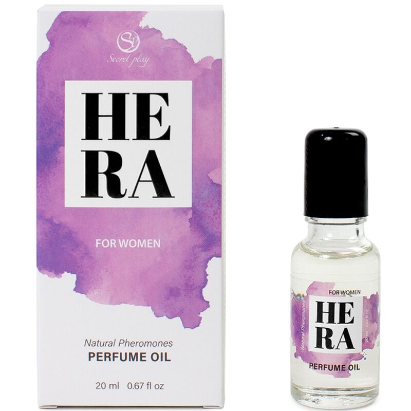 Hera Perfume Natural Feromonas Em Óleo Para Mulheres 20 ml - Secretplay