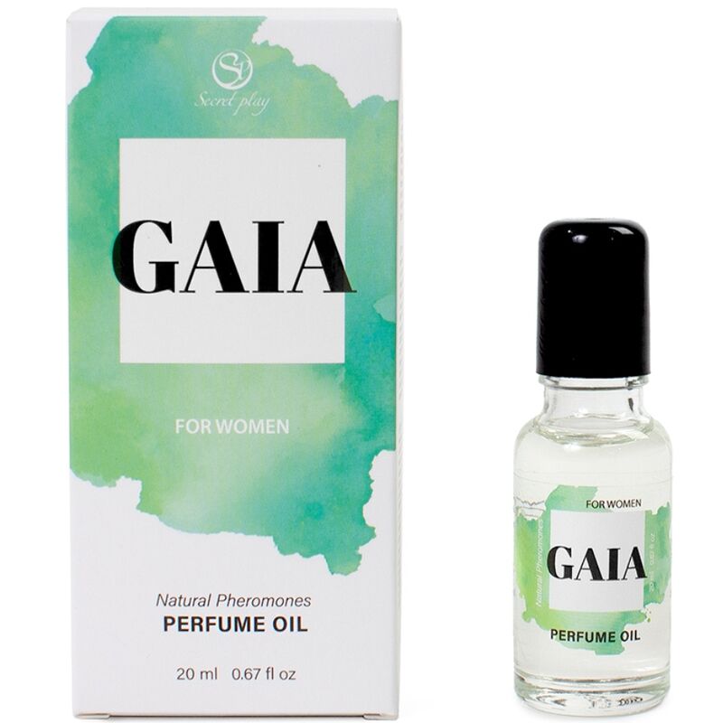 Gaia Perfume Natural Feromonas Em Óleo Para Mulheres 20 ml - Secretplay