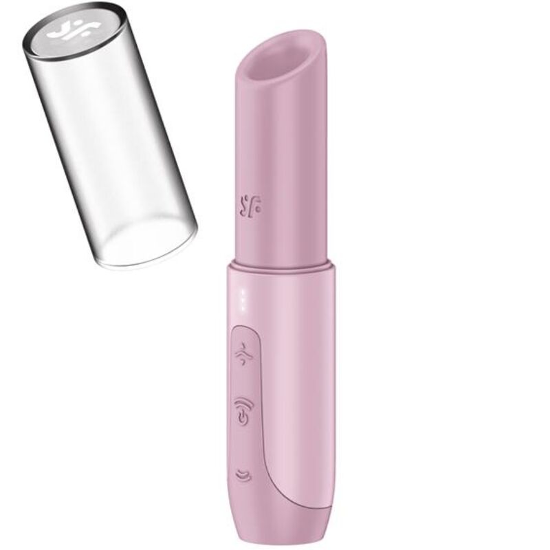 Estimulador De Clitóris Secret Kiss Wave Rosa - Satisfyer