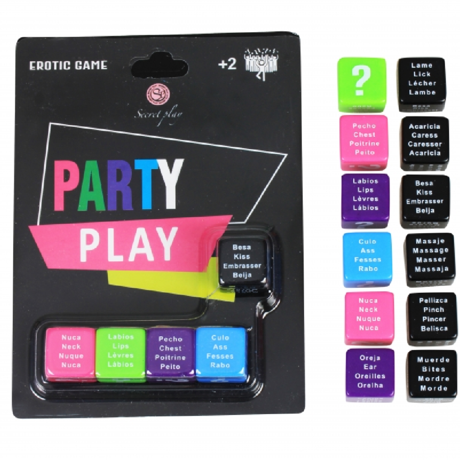 Game Party Play 5 Dados (Es/Pt/En/Fr) - Secretplay