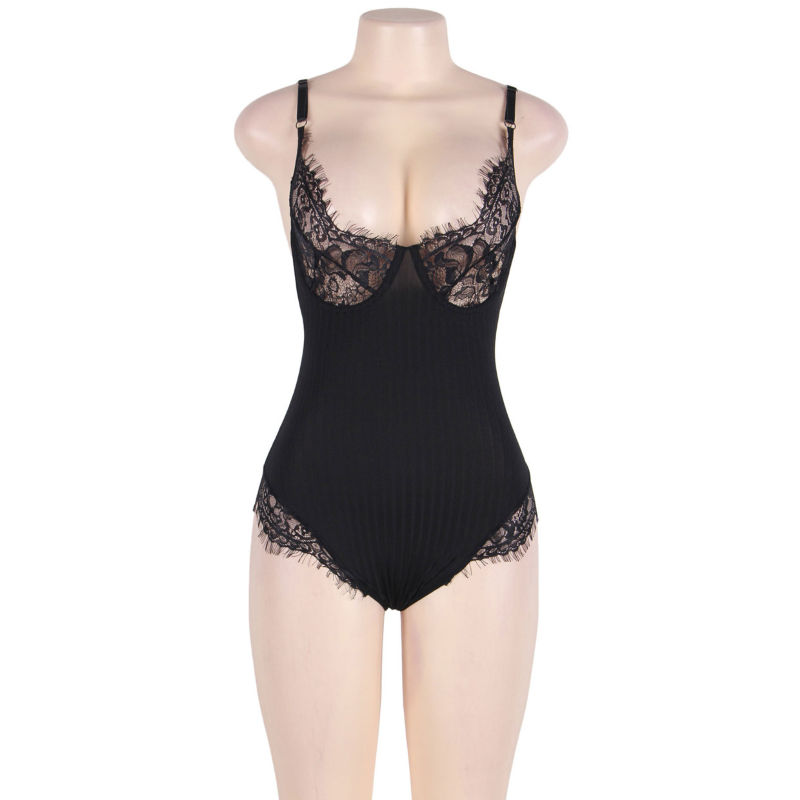 Queen Plus Peluche Com Clears E Fringes Preto - Subblime