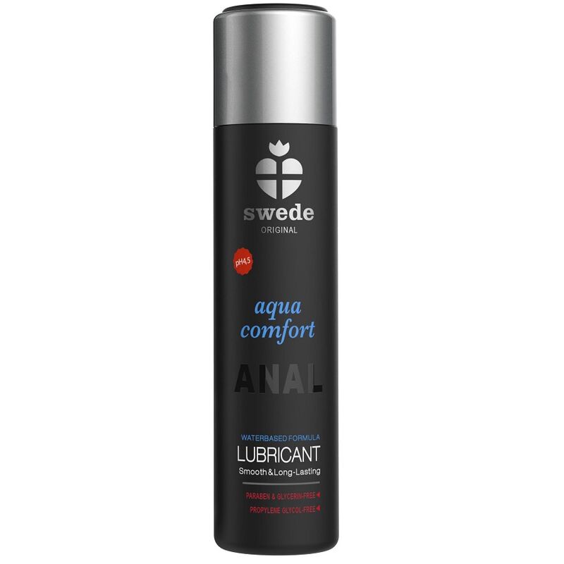 Aqua Comfort Lubrificante À Base De Água Anal 60 ml - Swede