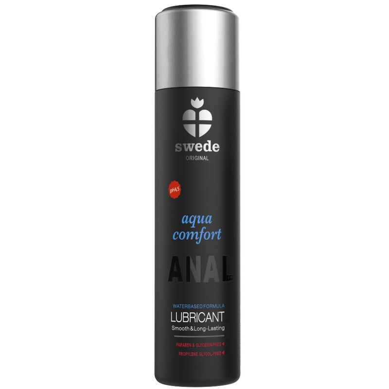 Aqua Comfort Lubrificante À Base De Água Anal 120 ml - Swede
